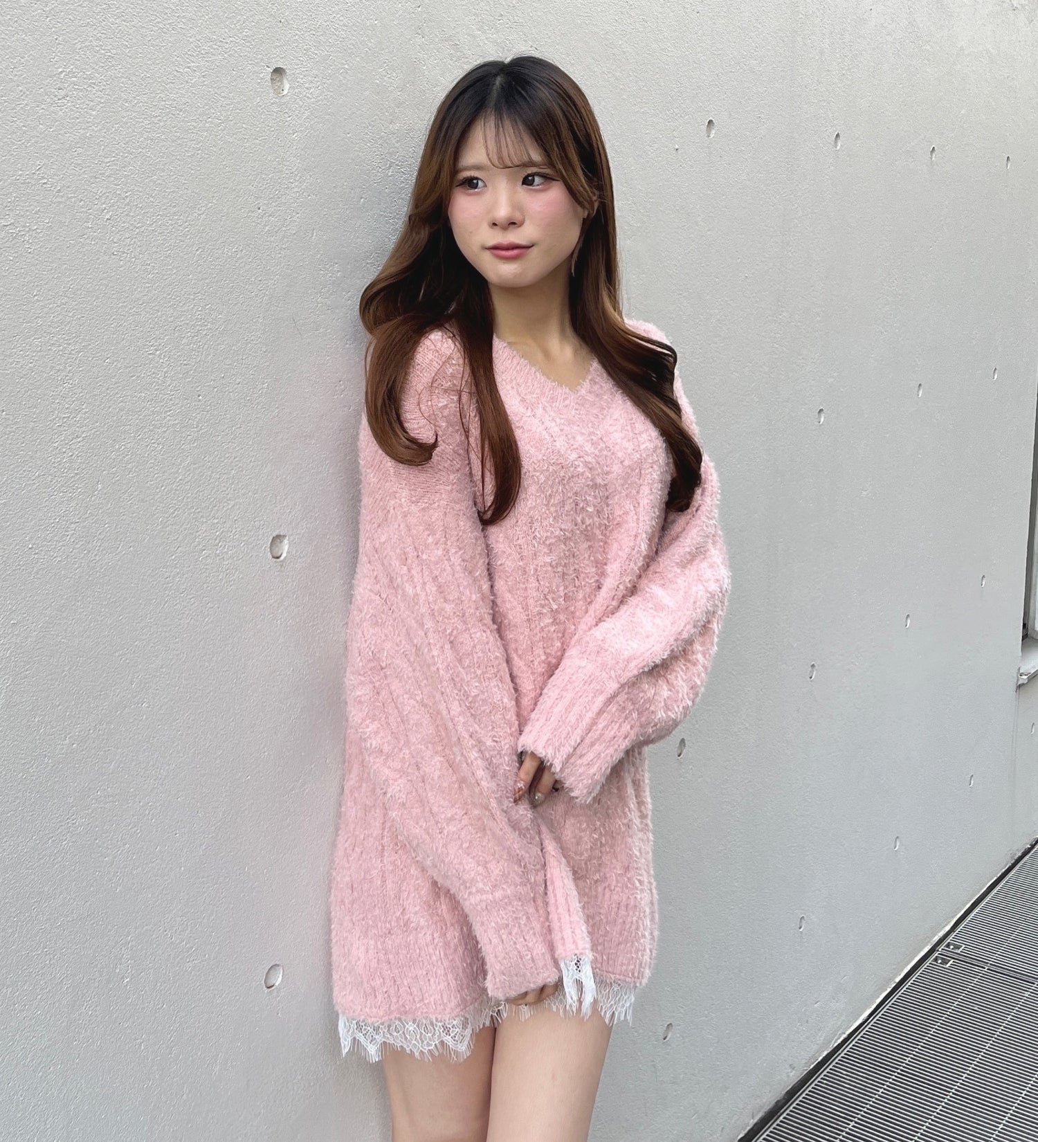 2wayニットワンピース