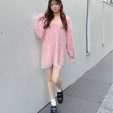 2wayニットワンピース