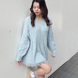 2wayニットワンピース