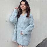 2wayニットワンピース