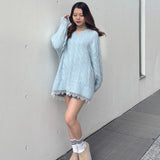 2wayニットワンピース