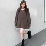 2wayニットワンピース