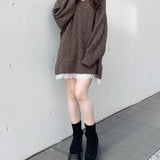 2wayニットワンピース