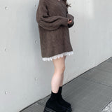 2wayニットワンピース