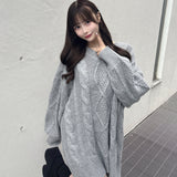 バックリボンニットワンピース