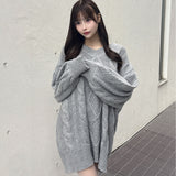 バックリボンニットワンピース