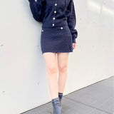 ファー付きケーブルパーカー