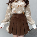 ベロアリボンシャギーニット