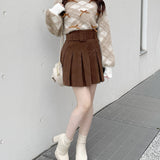 ベロアリボンシャギーニット