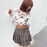 ベロアリボンシャギーニット