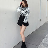 ベロアリボンシャギーニット