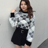 ベロアリボンシャギーニット