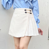 ラッププリーツスカート