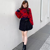 ラッププリーツスカート