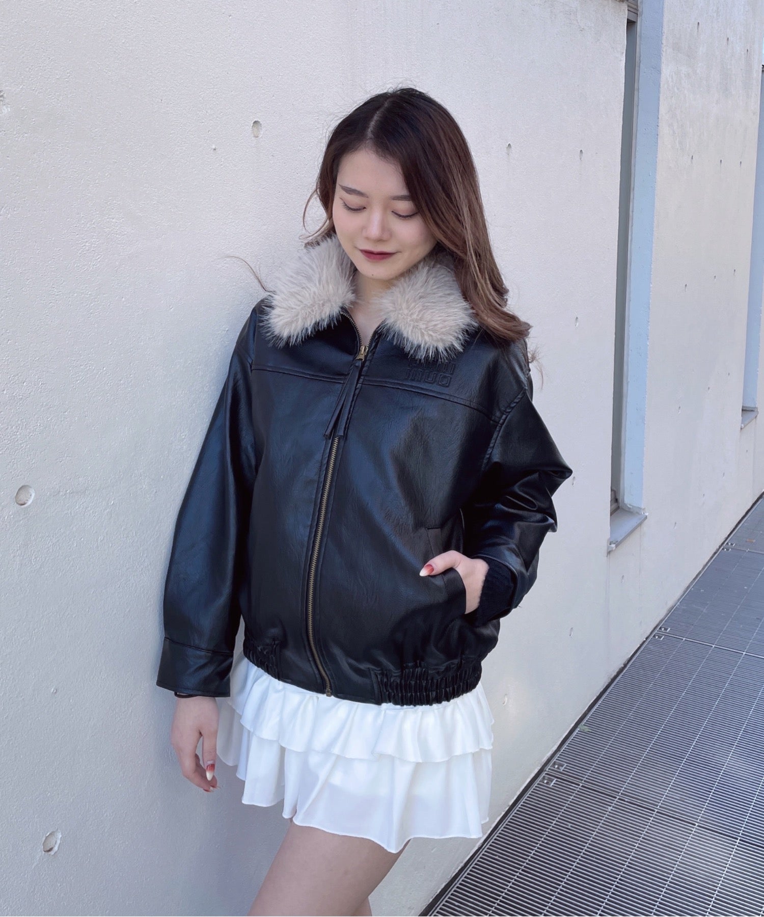 ファー衿ブルゾン – PARK by one way（パークバイワンウェイ）