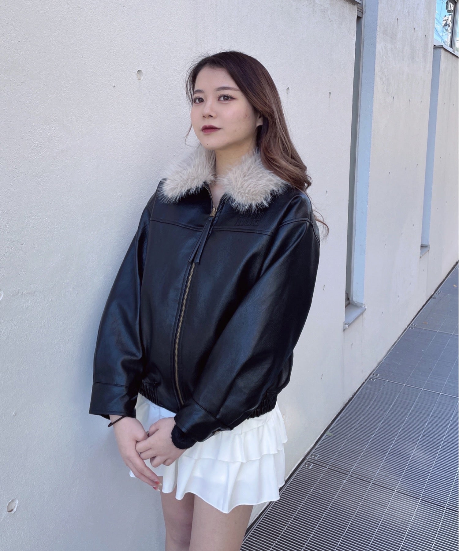 ファー衿ブルゾン – PARK by one way（パークバイワンウェイ）