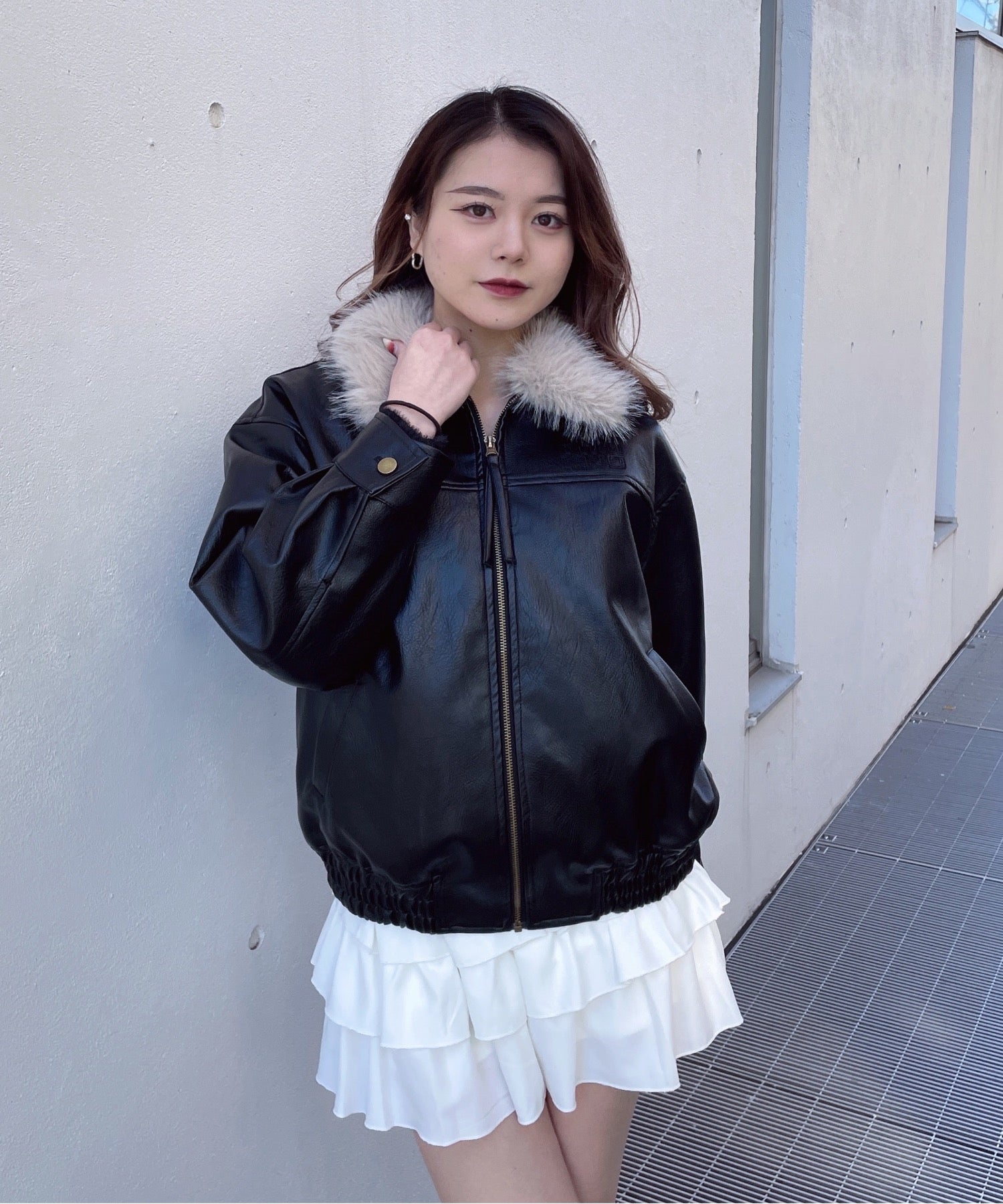 ファー衿ブルゾン – PARK by one way（パークバイワンウェイ）