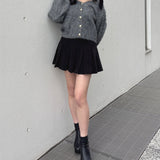 ベロアリボンカーデ