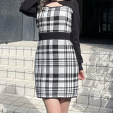 ジャガードバックリボンワンピース