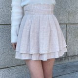 ダブルフレアスカート