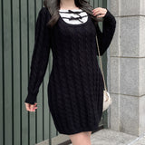 レイヤードケーブルワンピース