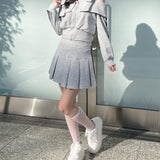 リボンオフショルセットアップ