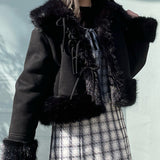 リボンムートンジャケット