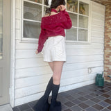 【予約商品 12月中旬発送】
バックリボンショートパンツ