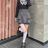 リボンレイヤードトップス