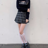 ケーブルダブルリボンニット