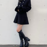 【セットアップ対応アイテム】ペプラムスカート