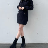 【セットアップ対応アイテム】 キルティングニットスカート