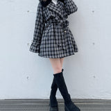 ティペット付きハーフコート