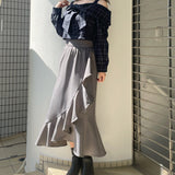 ラッフルフリルスカート