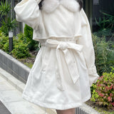 ティペット付きハーフコート