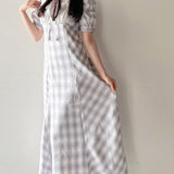 【予約商品　4月中旬発送予定】レイヤードロングワンピース