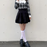 リボンレイヤードトップス