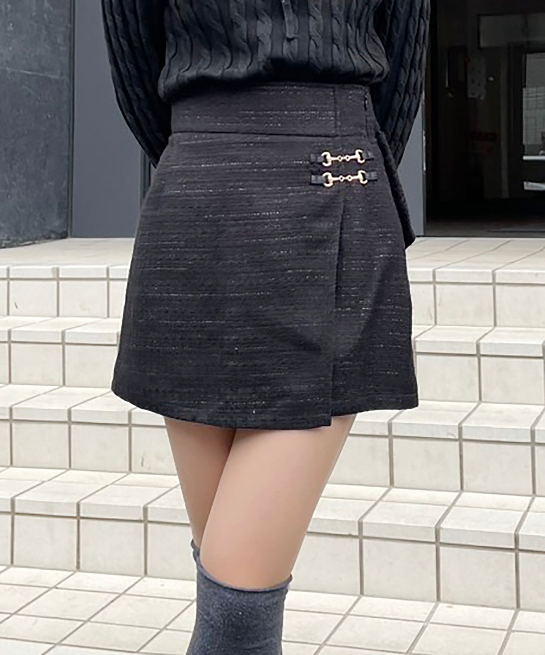 ラップバックリボンショートパンツ