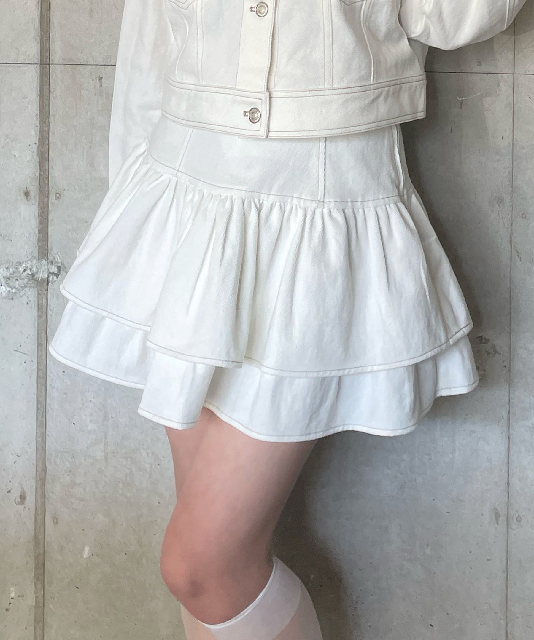 abc*une face - SKIRT – PARK by one way（パークバイワンウェイ）