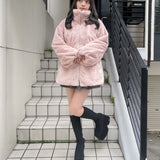 ウエスト絞りファージャケット