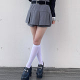 【abcボトムス10％割♡】ベルト付きスカパン