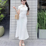ロングパーカーワンピース