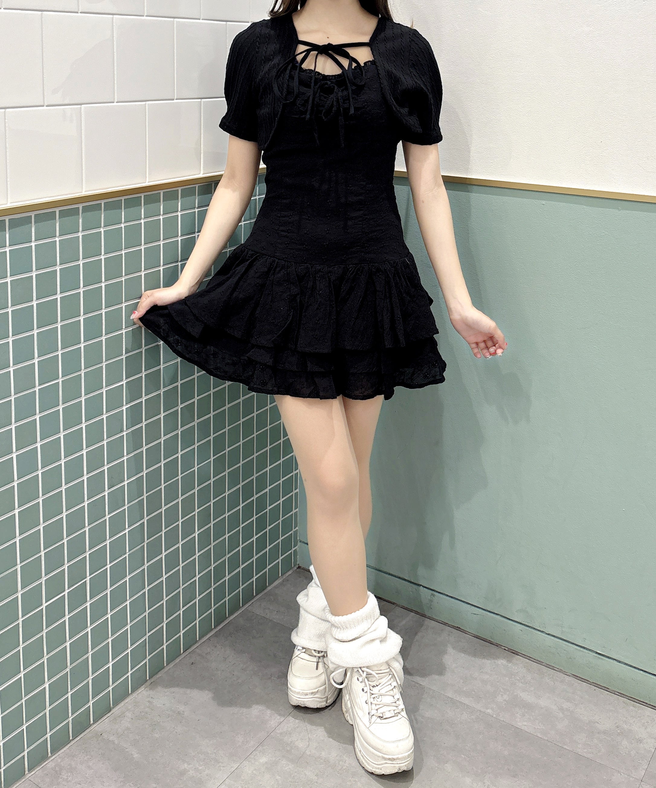 【SALE】ボレロアンサンブルキャミワンピース