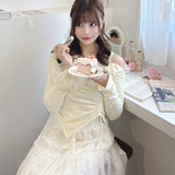 長袖アシメドロストカットソー