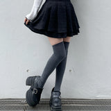 【abcボトムス10％割♡】ダブルフレアスカート