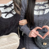 レイヤードケーブルワンピース