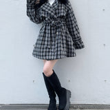 ティペット付きハーフコート