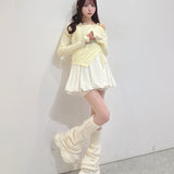 長袖アシメドロストカットソー