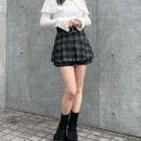 ベルト付きスカパン