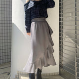 ラッフルフリルスカート